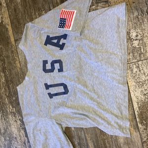 U.S.A. crop top